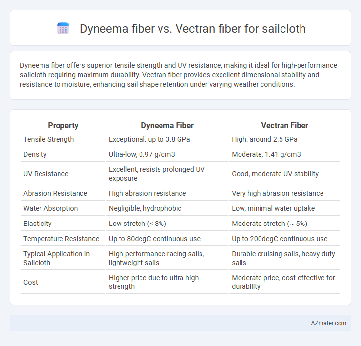 Dyneema fiber vs. Vectran fiber for sailcloth - What is The Difference?