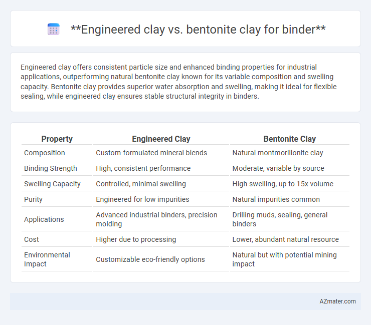 Engineered clay vs. bentonite clay for binder - What is The Difference?