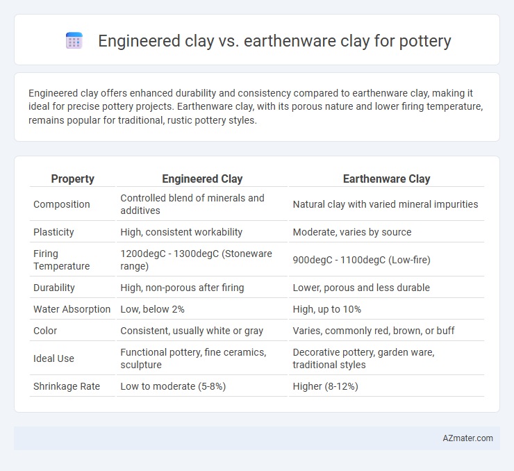 Engineered clay vs. earthenware clay for pottery - What is The Difference?