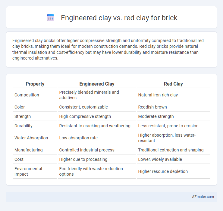 Engineered clay vs. red clay for brick - What is The Difference?