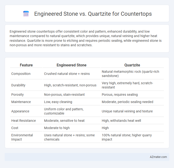 Engineered Stone vs. Quartzite for Countertops - What is The Difference?