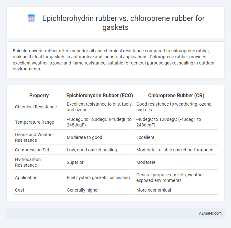 Epichlorohydrin rubber vs. chloroprene rubber for gaskets - What is The Difference?