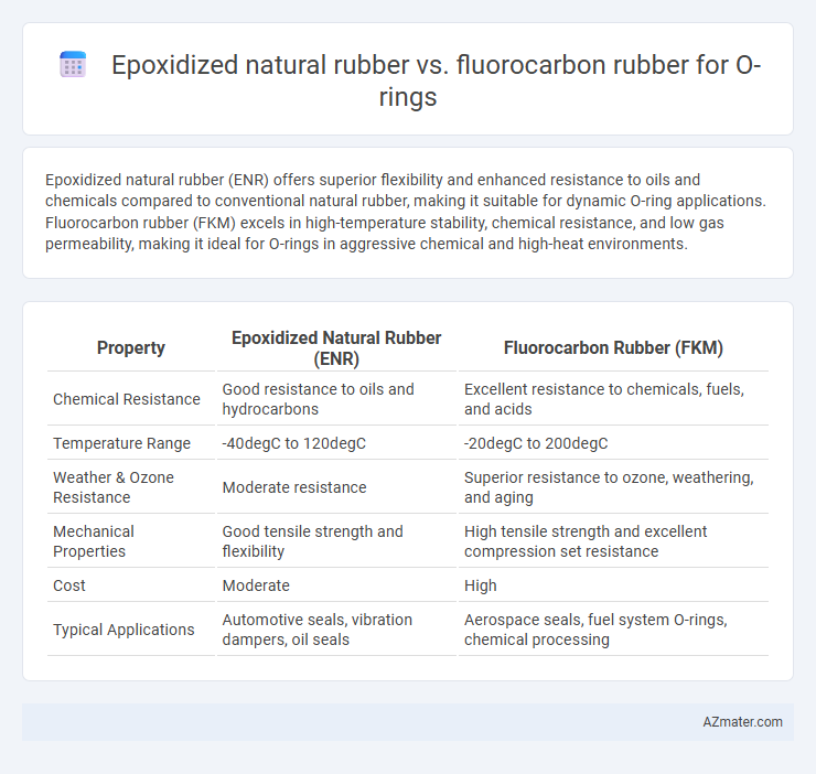Epoxidized natural rubber vs. fluorocarbon rubber for O-rings - What is The Difference?