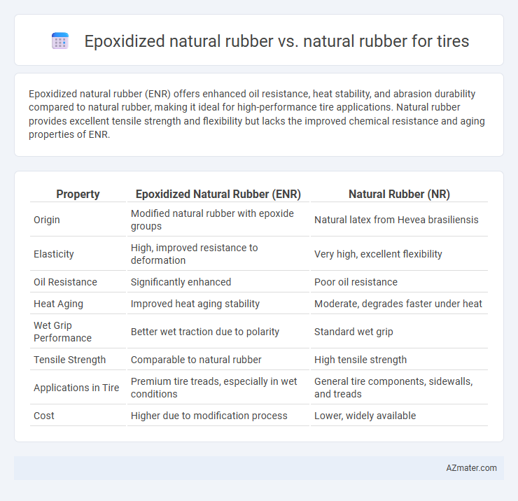 Epoxidized natural rubber vs. natural rubber for tires - What is The Difference?