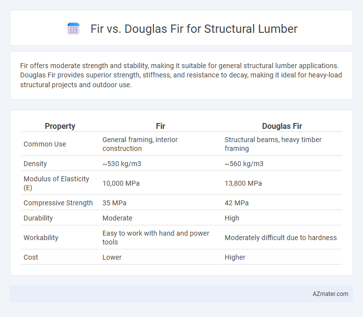 Fir vs. Douglas Fir for Structural Lumber - What is The Difference?
