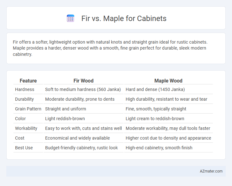 Fir vs. Maple for Cabinets - What is The Difference?