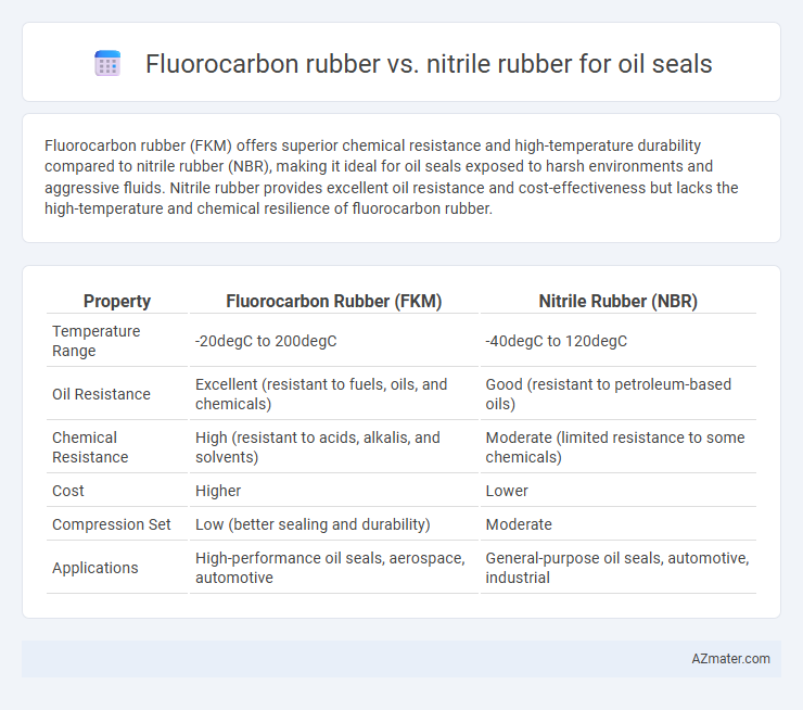 Fluorocarbon rubber vs. nitrile rubber for oil seals - What is The Difference?