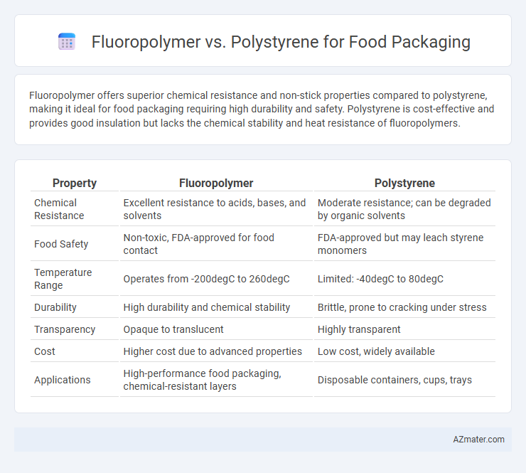 Fluoropolymer vs. Polystyrene for Food Packaging - What is The Difference?