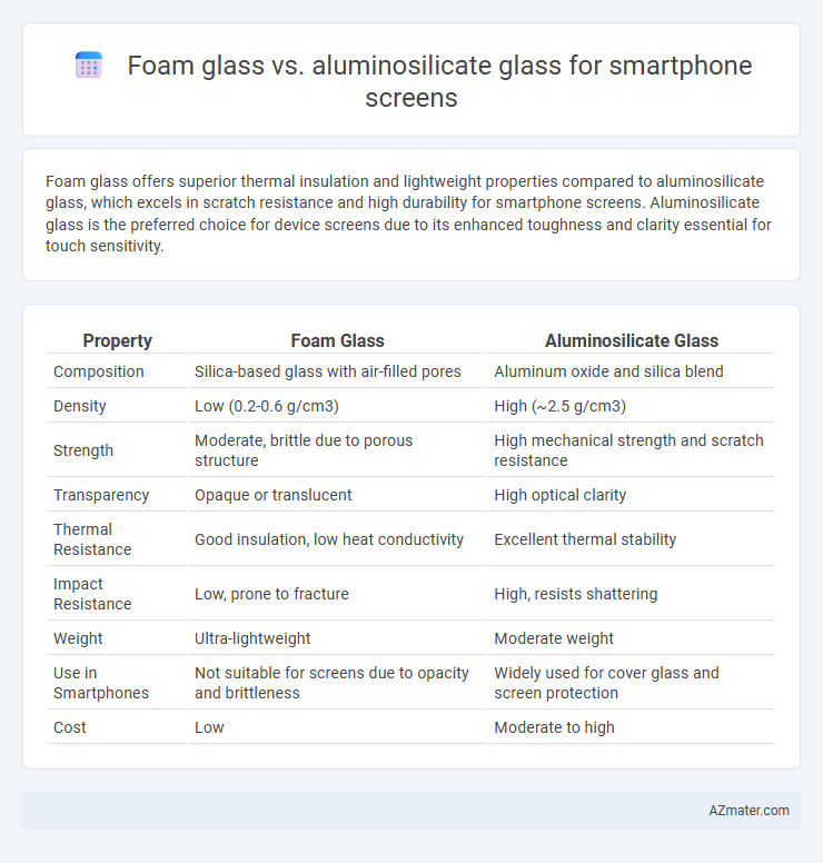 Foam glass vs. aluminosilicate glass for smartphone screens - What is The Difference?