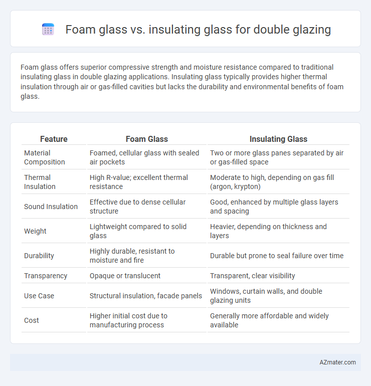 Foam glass vs. insulating glass for double glazing - What is The Difference?