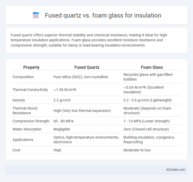 Fused quartz vs. foam glass for insulation - What is The Difference?