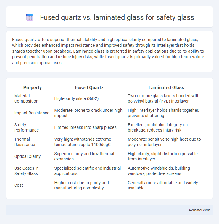 Fused quartz vs. laminated glass for safety glass - What is The Difference?
