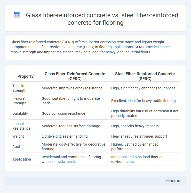 Glass fiber-reinforced concrete vs. steel fiber-reinforced concrete for flooring - What is The Difference?