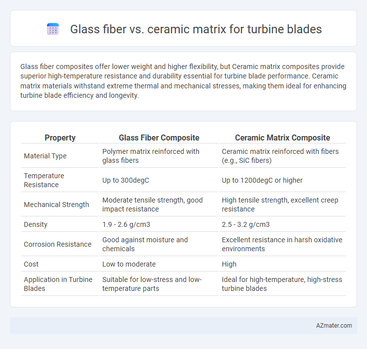 Glass fiber vs. ceramic matrix for turbine blades - What is The Difference?