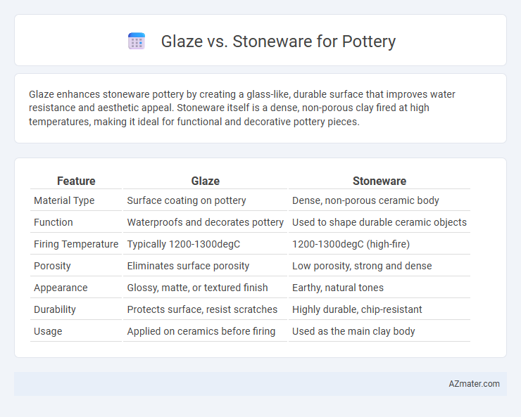 Glaze vs. Stoneware for Pottery - What is The Difference?