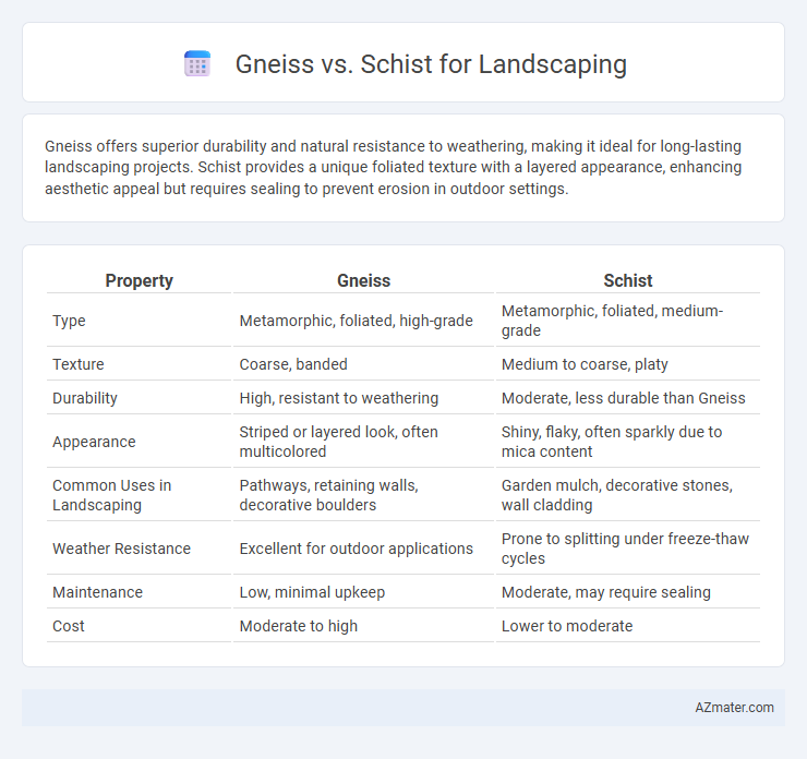 Gneiss vs. Schist for Landscaping - What is The Difference?