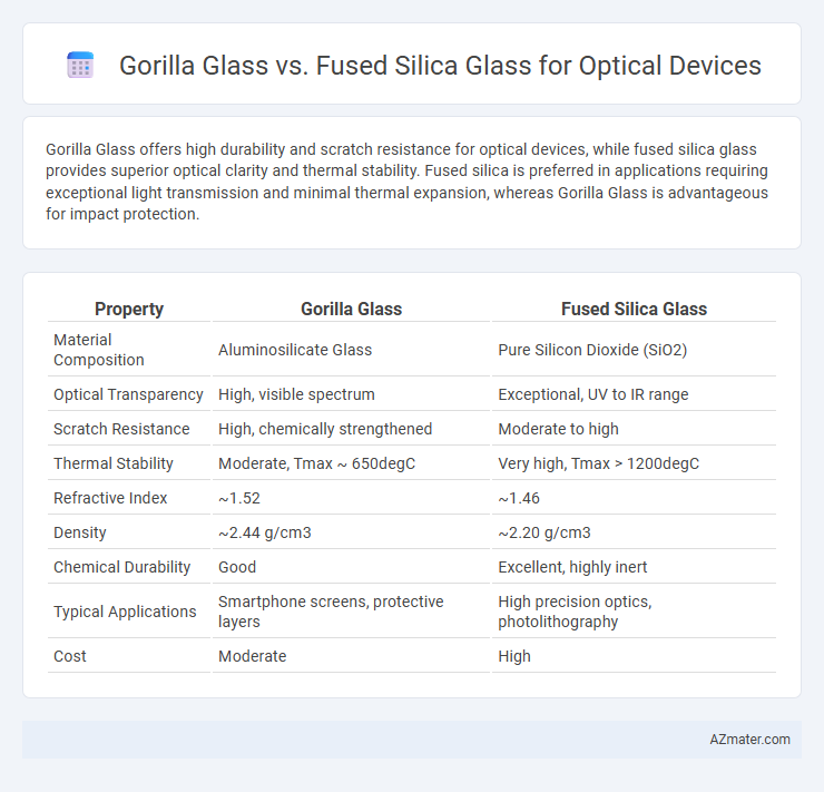 Gorilla Glass vs. Fused Silica Glass for Optical Devices - What is The Difference?