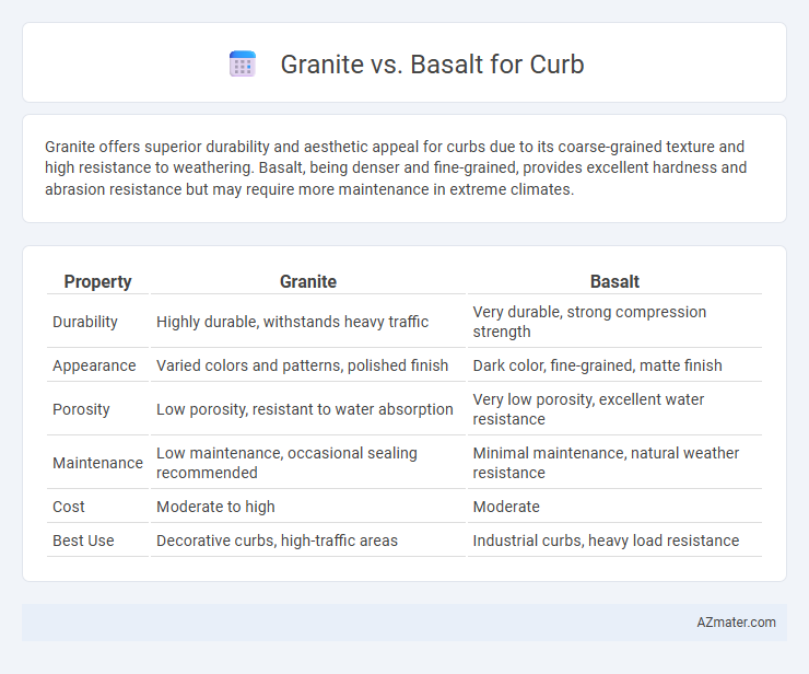 Granite vs. Basalt for Curb - What is The Difference?