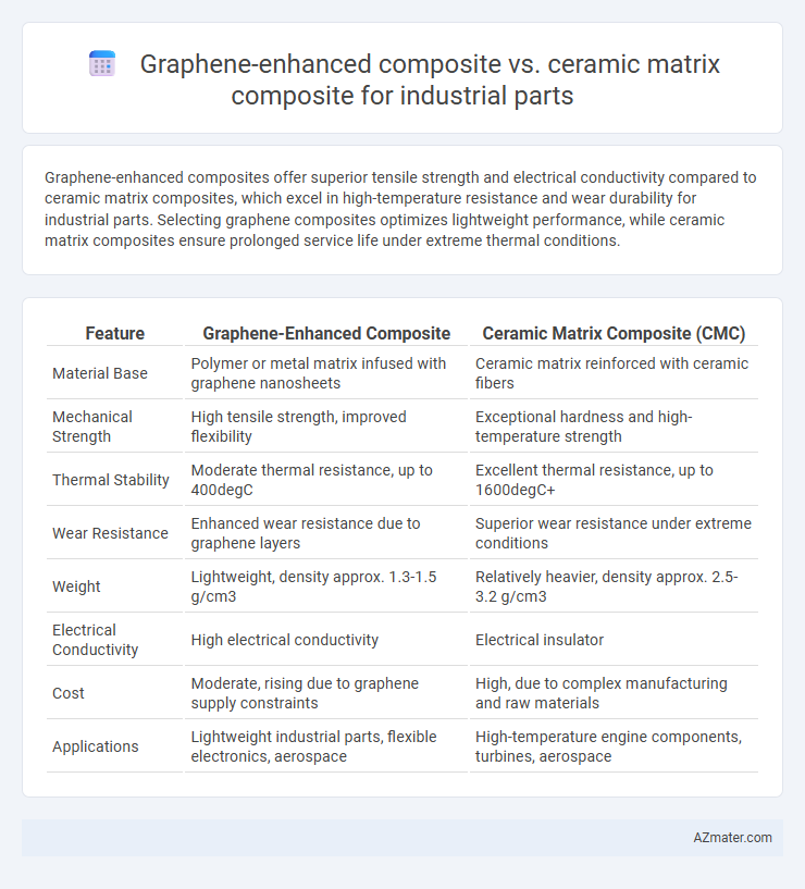 Graphene-enhanced composite vs. ceramic matrix composite for industrial parts - What is The Difference?