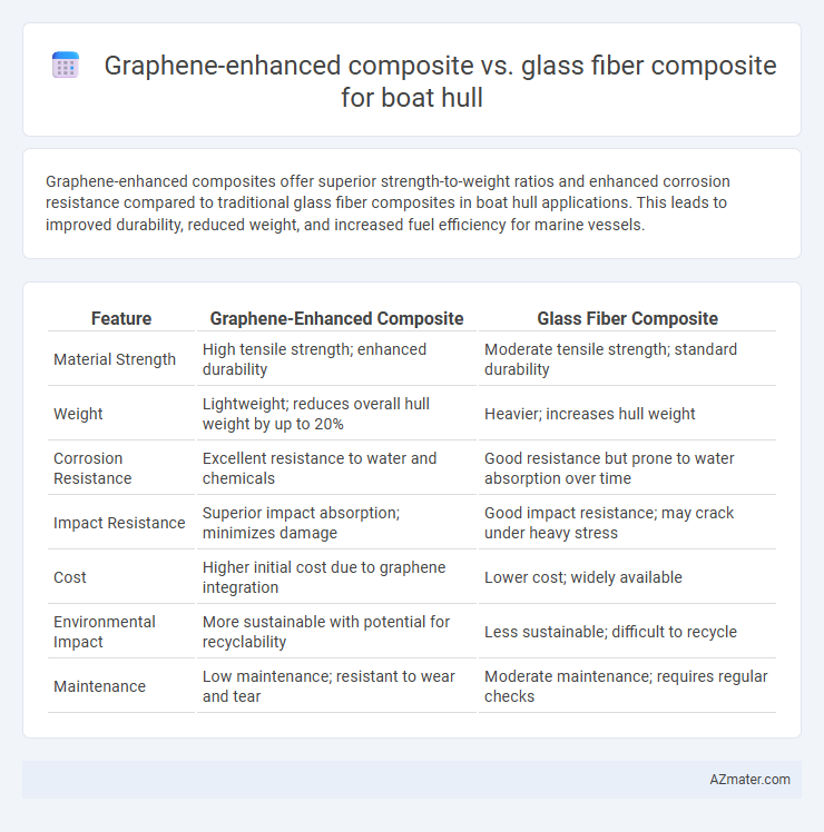 Graphene-enhanced composite vs. glass fiber composite for boat hull - What is The Difference?