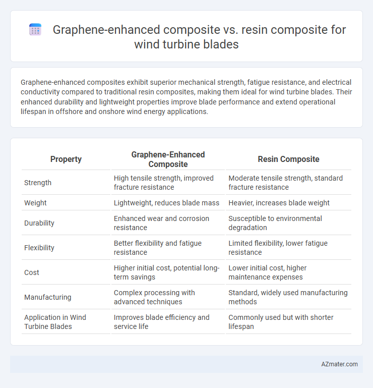 Graphene-enhanced composite vs. resin composite for wind turbine blades - What is The Difference?