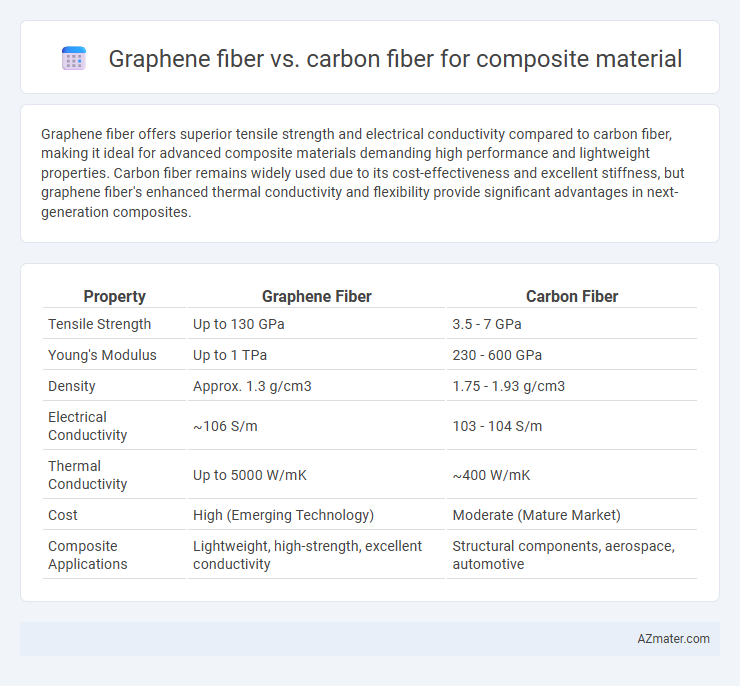 Graphene fiber vs. carbon fiber for composite material - What is The Difference?