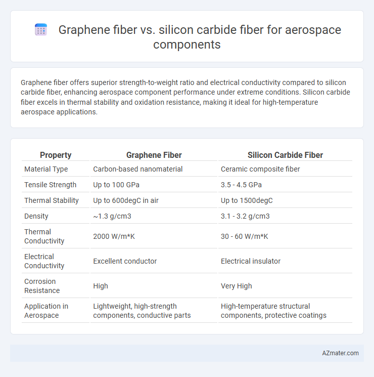 Graphene fiber vs. silicon carbide fiber for aerospace components - What is The Difference?