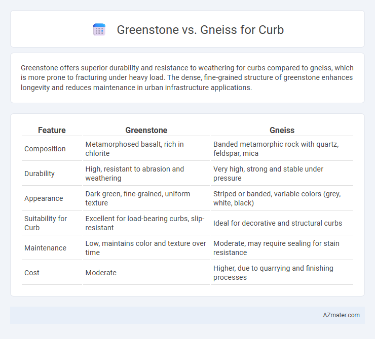Greenstone vs. Gneiss for Curb - What is The Difference?