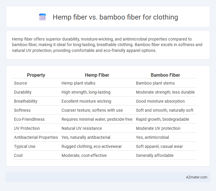 Hemp fiber vs. bamboo fiber for clothing - What is The Difference?