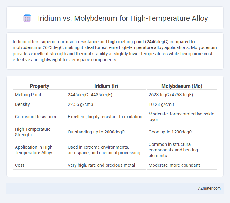 Iridium vs. Molybdenum for High-Temperature Alloy - What is The Difference?