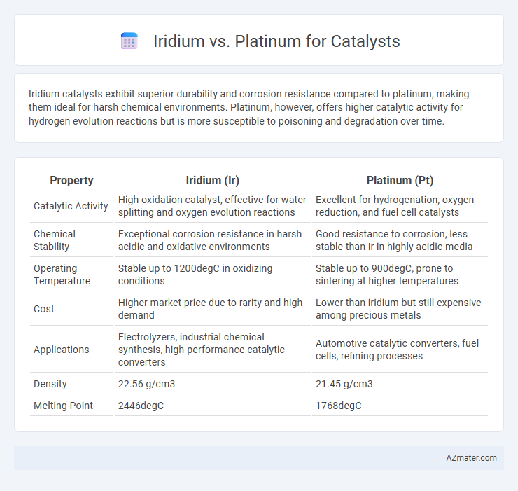Iridium vs. Platinum for Catalysts - What is The Difference?
