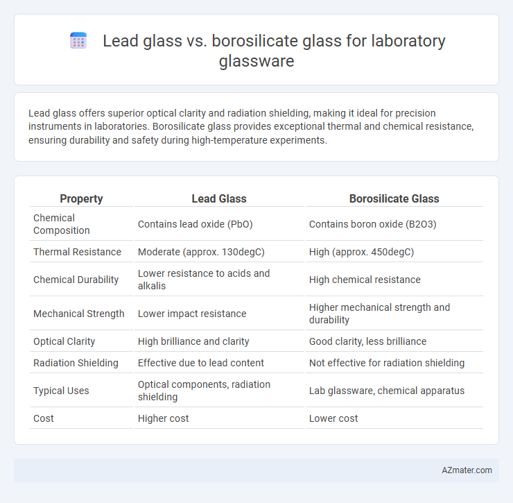 Lead glass vs. borosilicate glass for laboratory glassware - What is The Difference?
