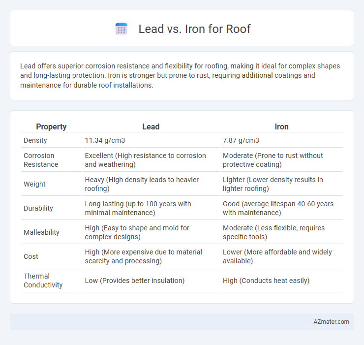 Lead vs. Iron for Roof - What is The Difference?