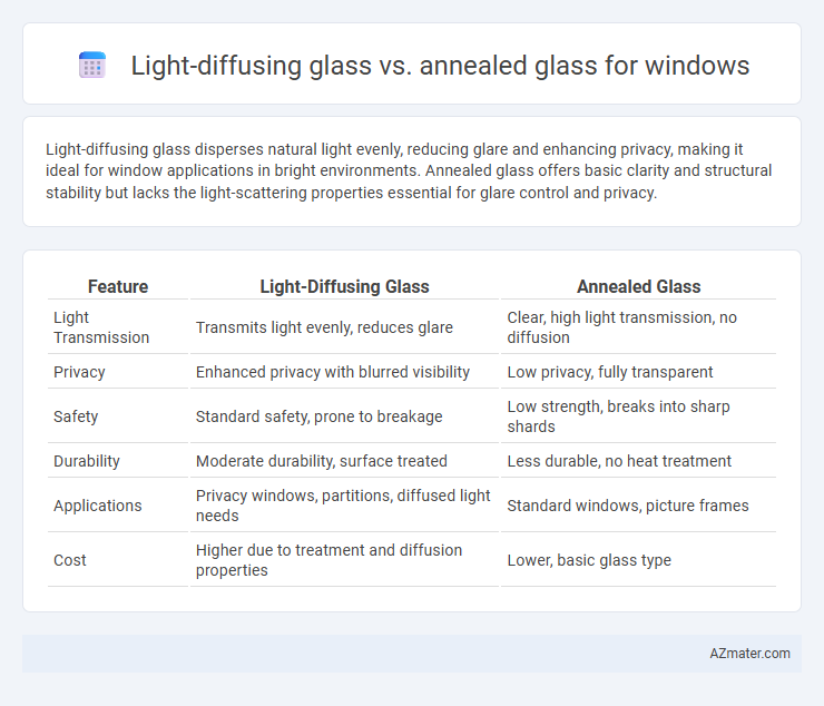 Light-diffusing glass vs. annealed glass for windows - What is The Difference?