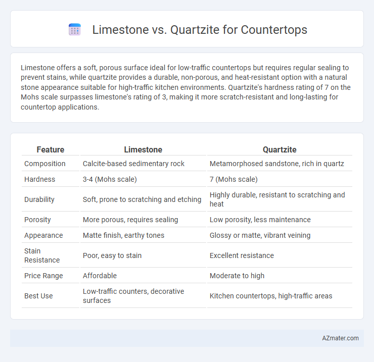 Limestone vs. Quartzite for Countertops - What is The Difference?