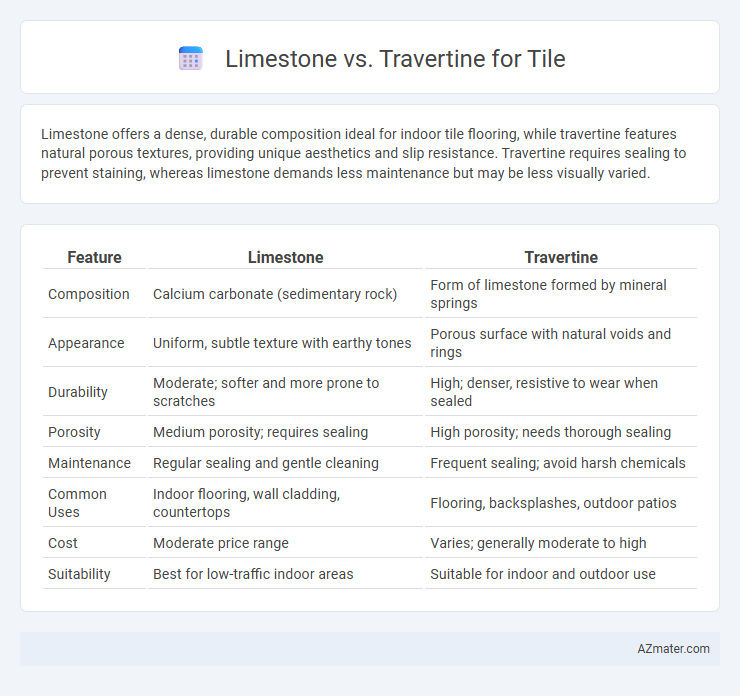 Limestone vs. Travertine for Tile - What is The Difference?