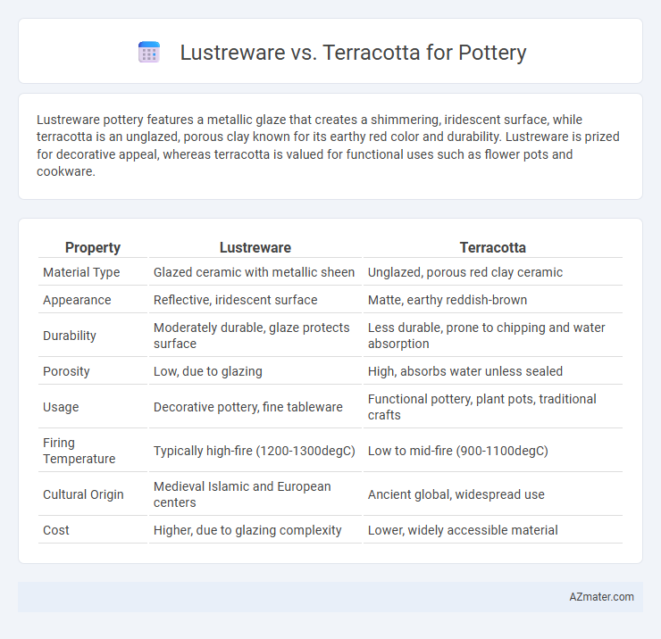 Lustreware vs. Terracotta for Pottery - What is The Difference?