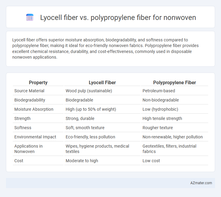 Lyocell fiber vs. polypropylene fiber for nonwoven - What is The Difference?