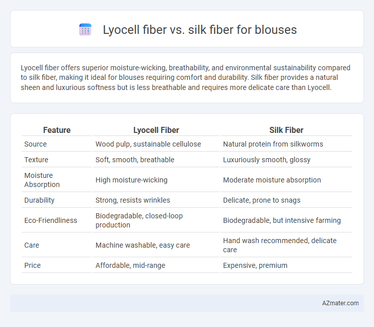 Lyocell fiber vs. silk fiber for blouses - What is The Difference?