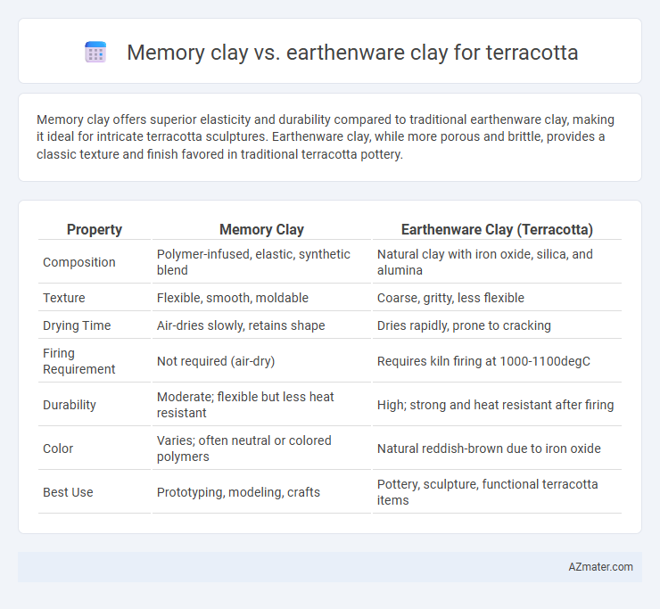 Memory clay vs. earthenware clay for terracotta - What is The Difference?
