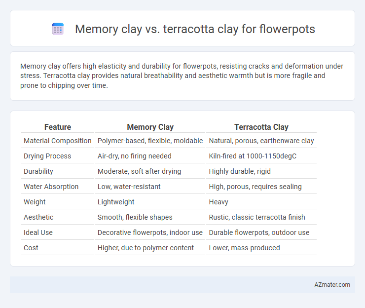 Memory clay vs. terracotta clay for flowerpots - What is The Difference?