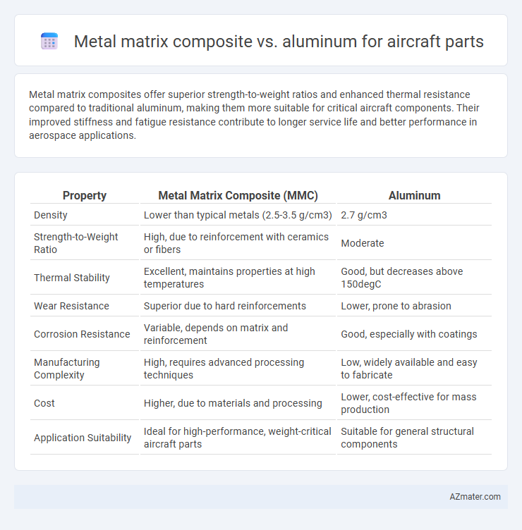Metal matrix composite vs. aluminum for aircraft parts - What is The Difference?