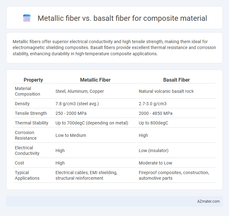 Metallic fiber vs. basalt fiber for composite material - What is The Difference?