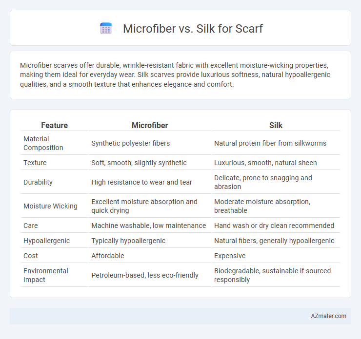 Microfiber vs. Silk for Scarf - What is The Difference?