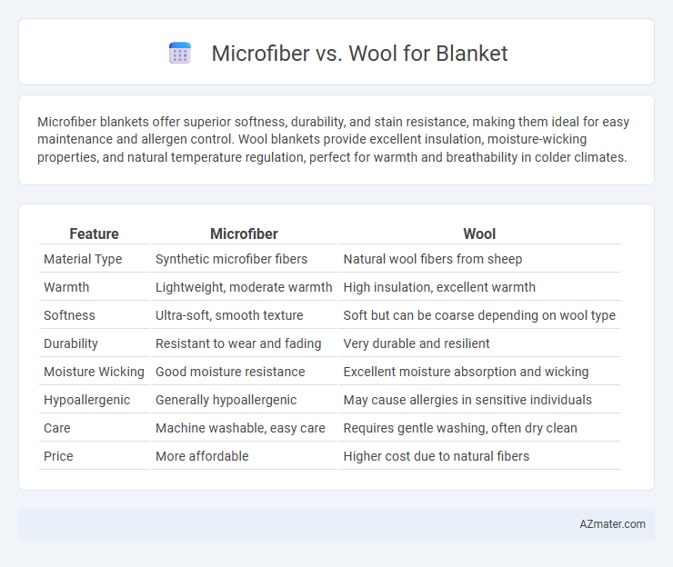 Microfiber vs. Wool for Blanket - What is The Difference?