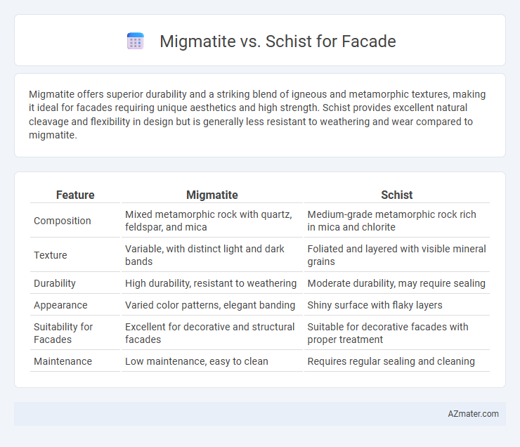 Migmatite vs. Schist for Facade - What is The Difference?