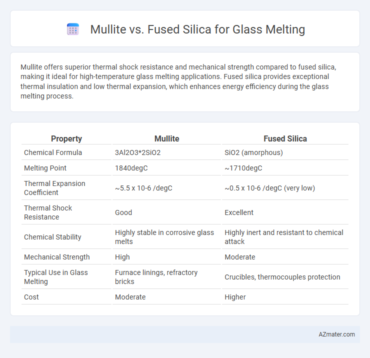 Mullite vs. Fused Silica for Glass Melting - What is The Difference?