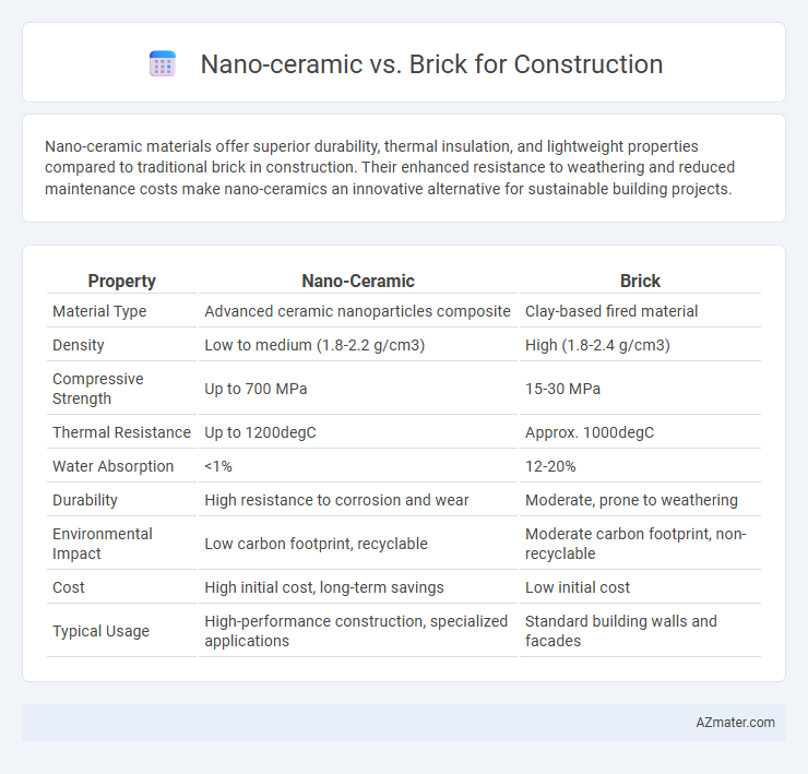 Nano-ceramic vs. Brick for Construction - What is The Difference?