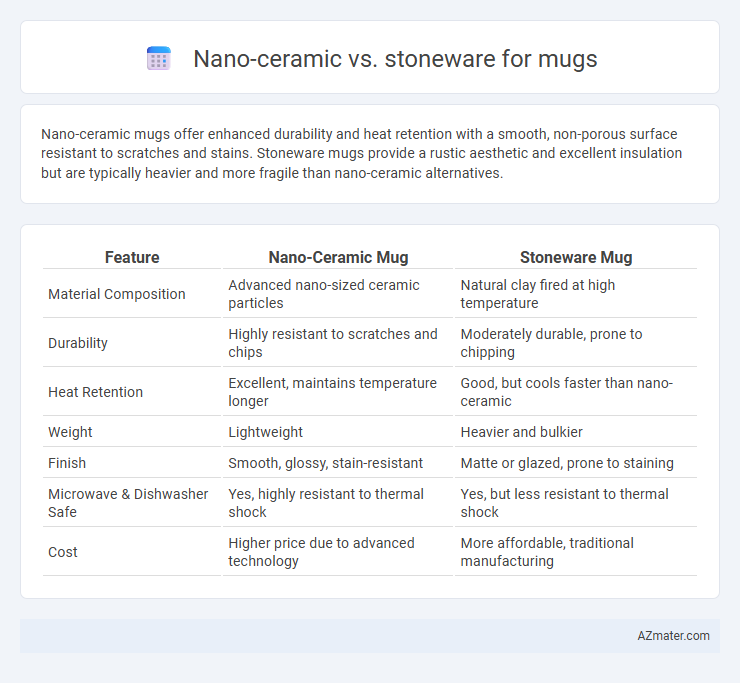 Nano-ceramic vs. stoneware for mugs - What is The Difference?