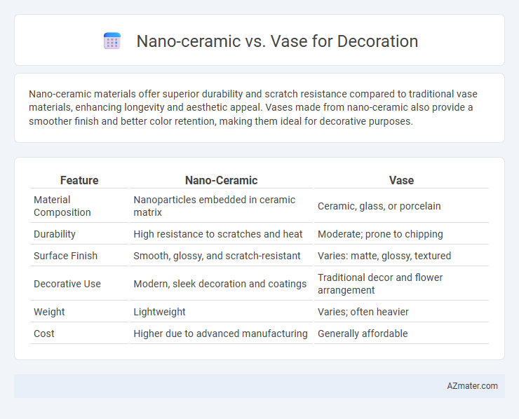 Nano-ceramic vs. Vase for Decoration - What is The Difference?
